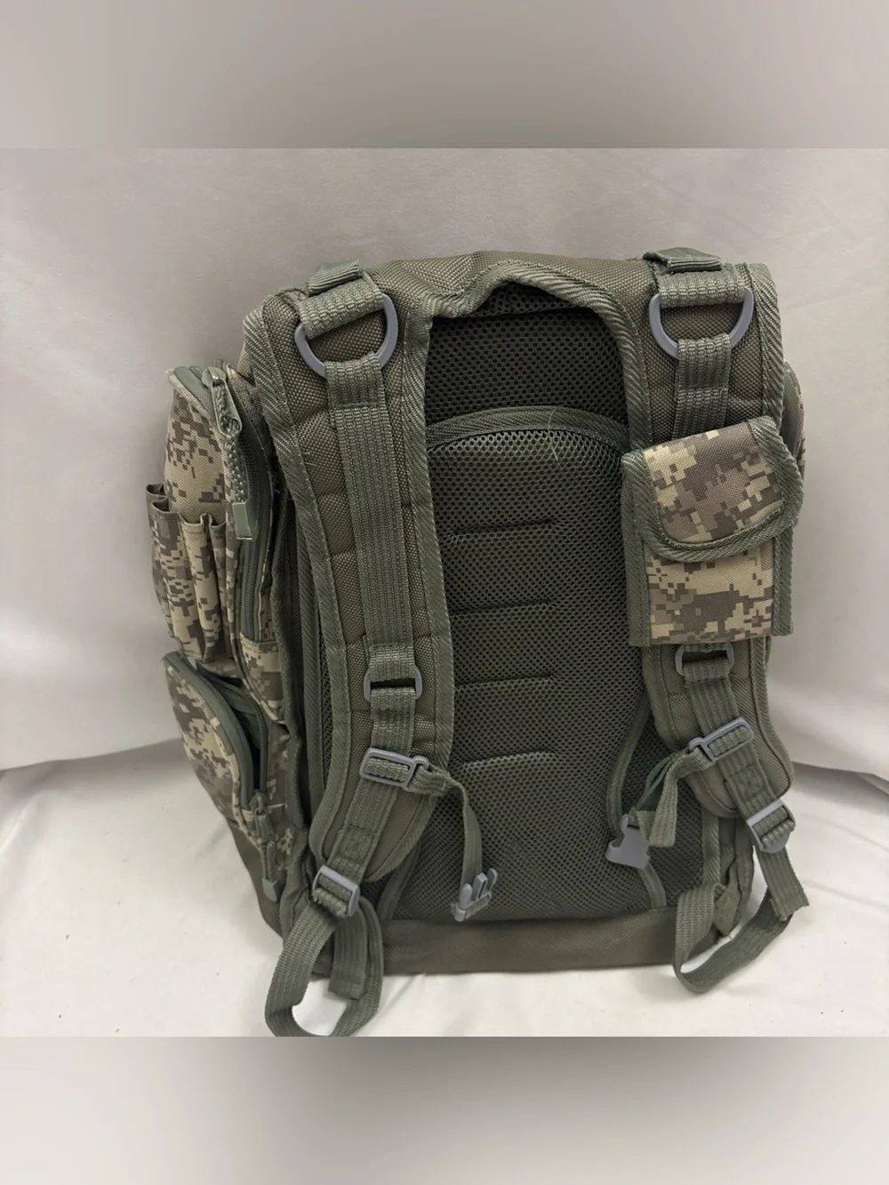 National Guard Tactical Camo Back Pack Camping Hiking Bag Multi Pocket Tactical